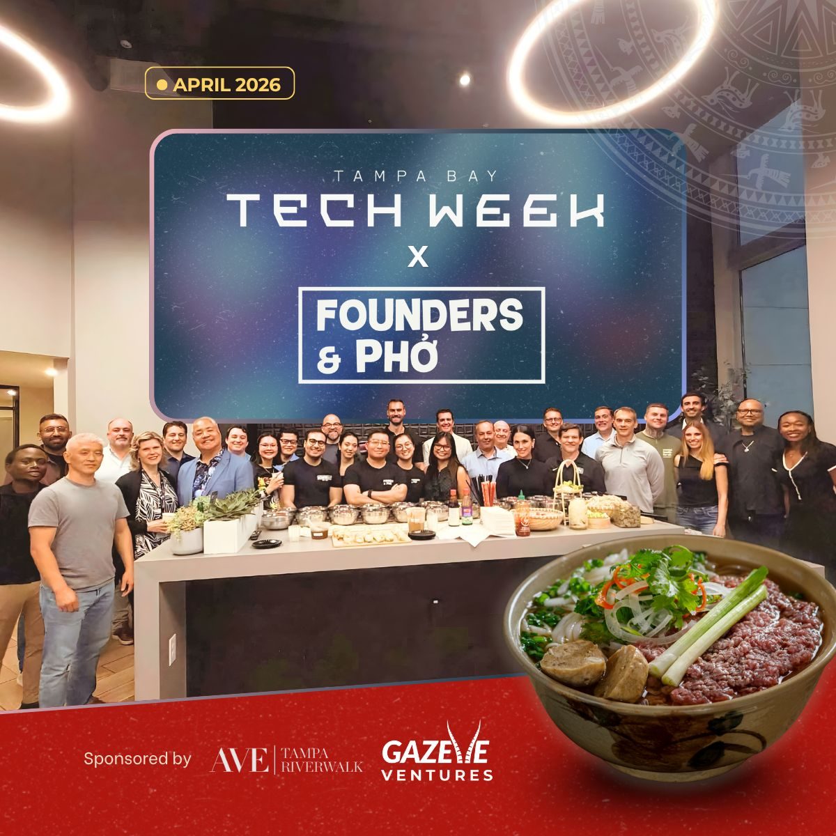 Tampa Bay Tech Week x Founders & Pho